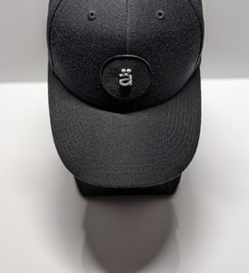 blk 6 panel snapback